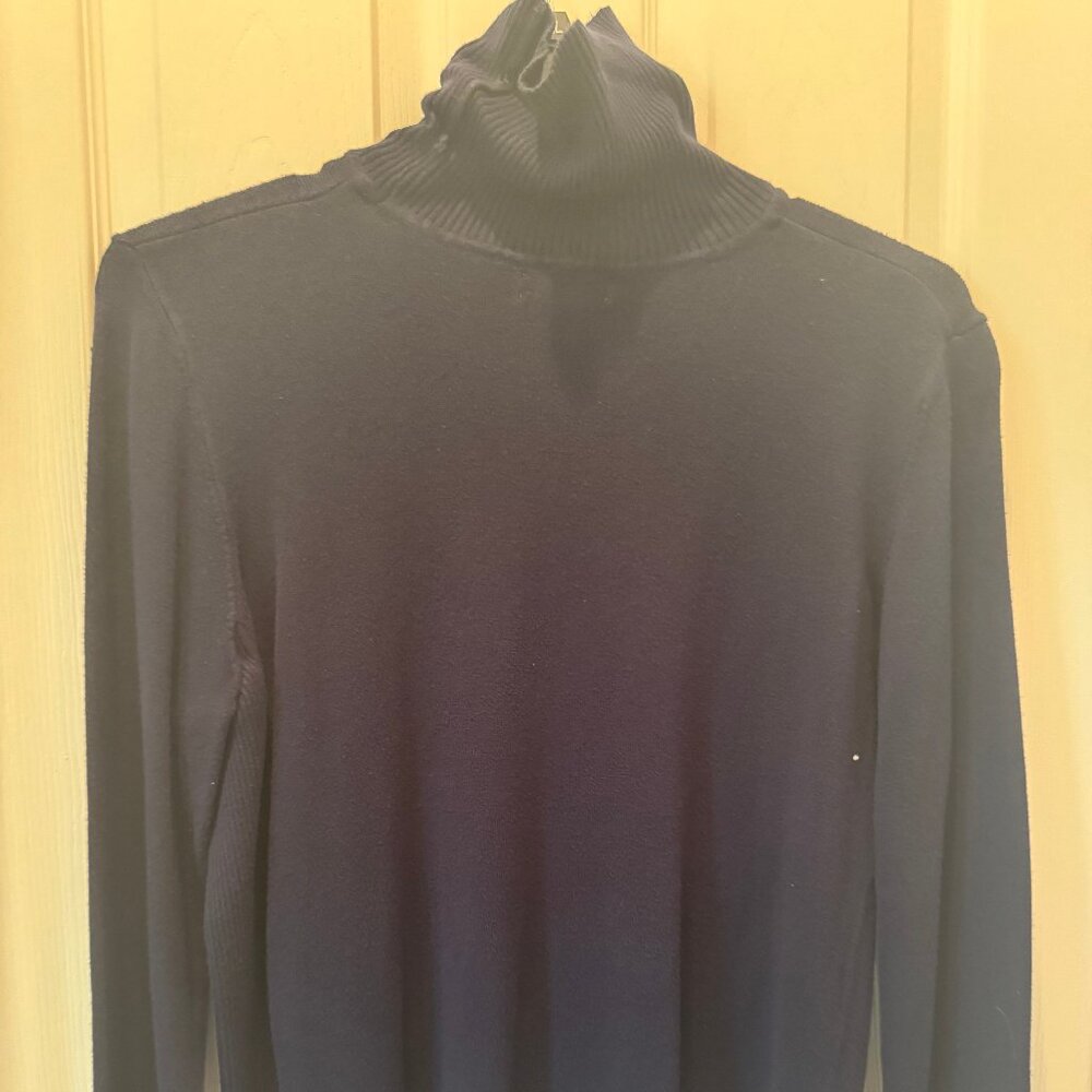Women's Black long sleeve turtleneckSize XL